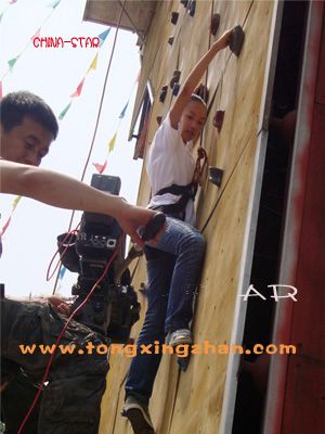 中国童星站主推儿童演员参加中央台《儿童成长宣传片》的拍摄